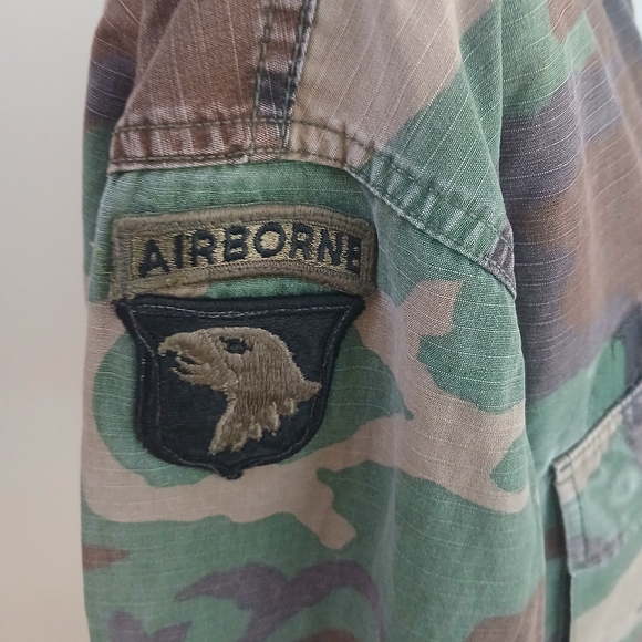 U.S. Army NATO Camouflage Patches Field Jacket - Picture 6 of 10